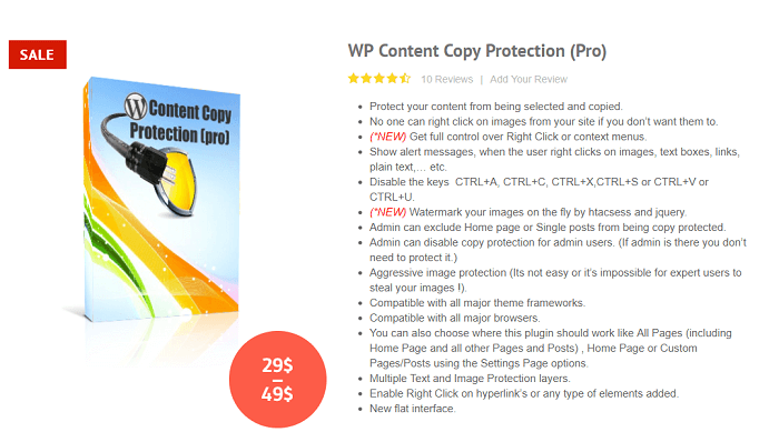 WP Content Copy Protection & No Right Click (Pro)  v17.0  禁用网页文本复制插件下载