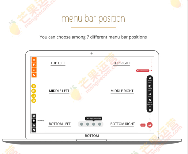WP Floating Menu Pro 固定菜单浮动按钮插件简介下载 (6)