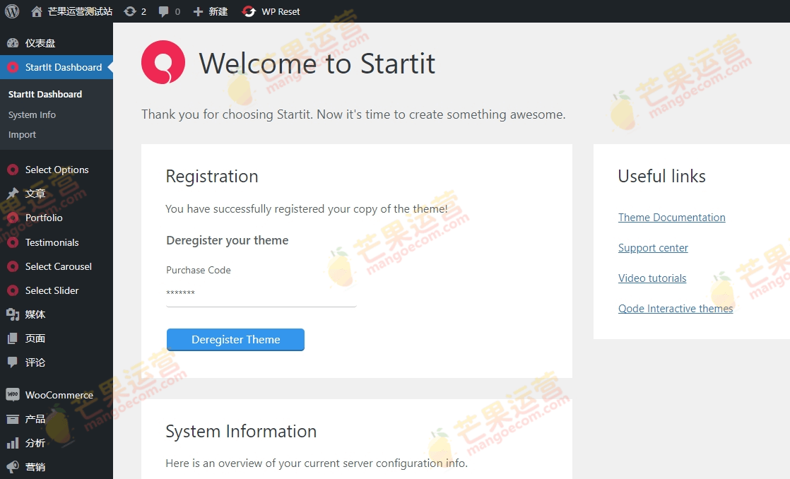 Startit WordPress商业主题破解版下载