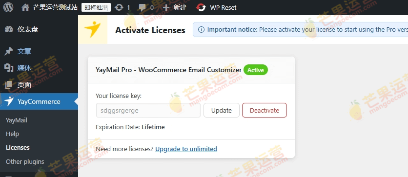 YayMail Pr + addons – WooCommerce 电子邮件定制器插件破解版下载